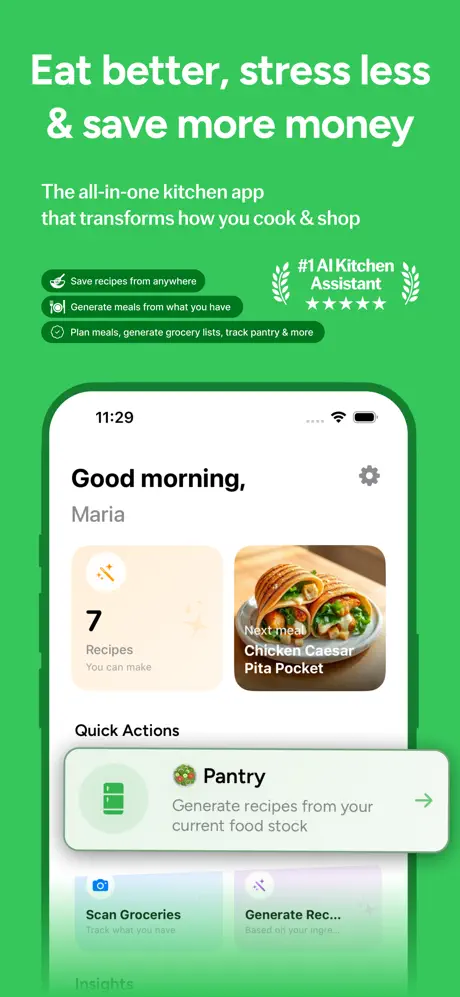 PantryAI App Screenshot 1